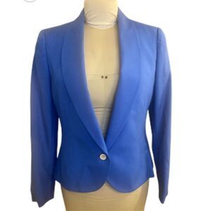 Cricketeer Vintage Blazer Single Button Sz. 12 Royal Blue Preppy Y2K 1990’s